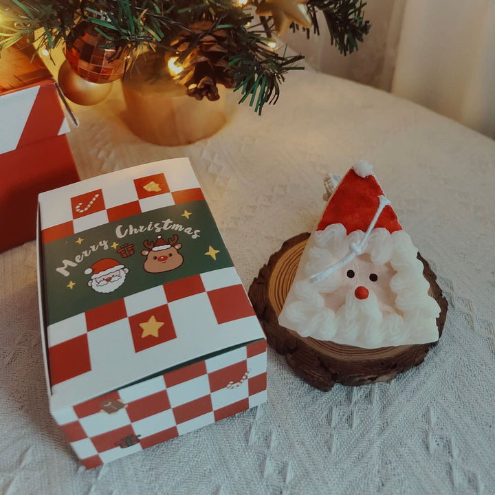 Vela modelo galleta pastel navidad Olivenorma