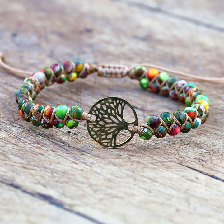 Pulsera de piedra de transformación y evolución espiritual de Olivenorma