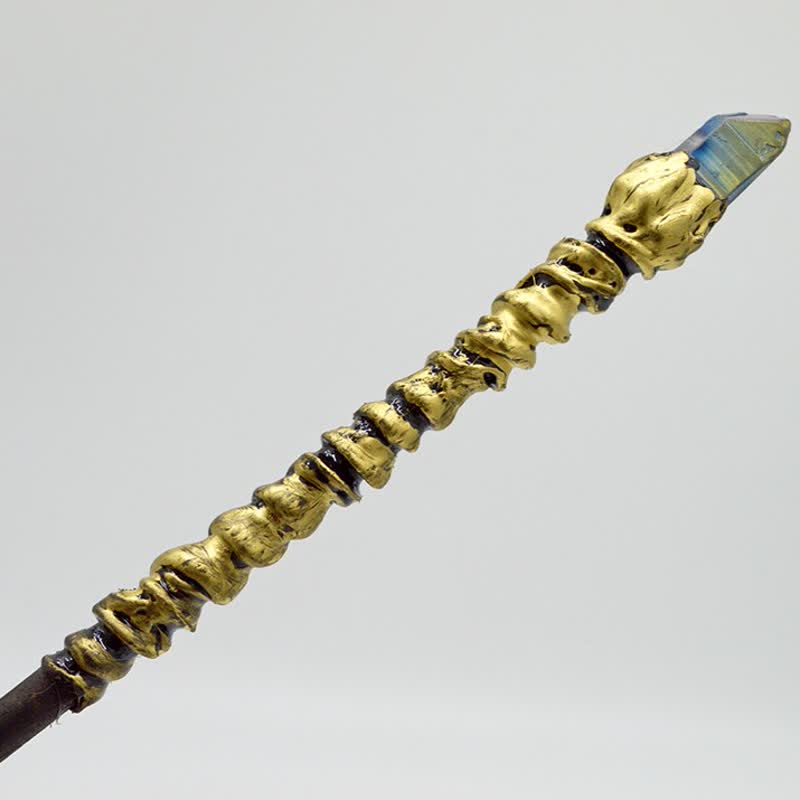 Varitas de cristal de hada de la luna, el sol y la estrella de Olivenorma