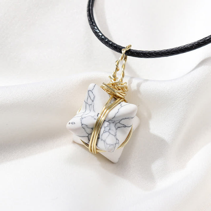 VEHÍCULO DE LUZ DIVINA - Collar Merkaba de Cristal 