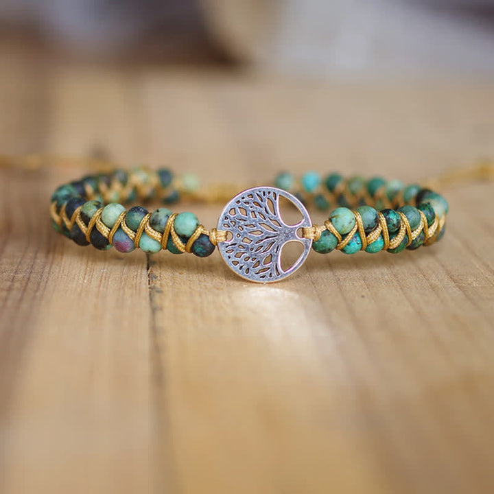 Pulsera de piedra de transformación y evolución espiritual de Olivenorma