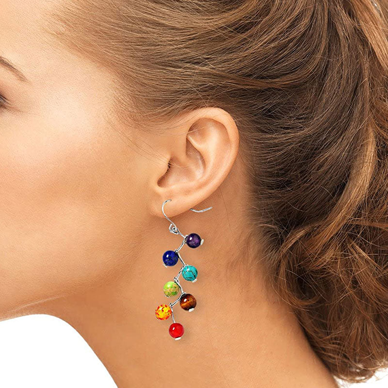 Pendientes de sanación de chakras con orgón de Olivenorma 