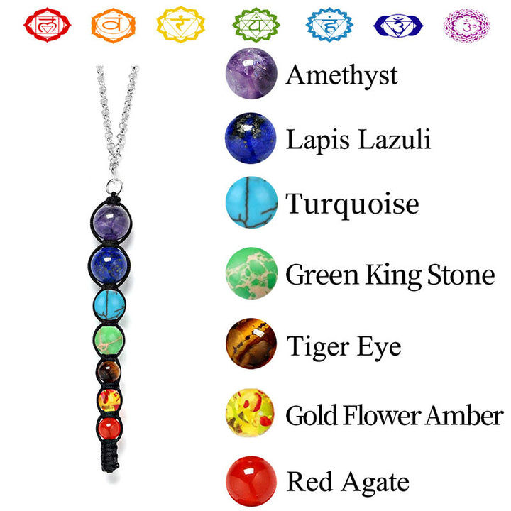 Collar de sanación de chakras con orgón de Olivenorma 