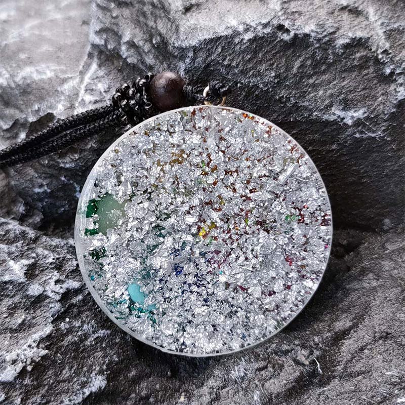 Collar de orgón con chakras de Olivenorma 