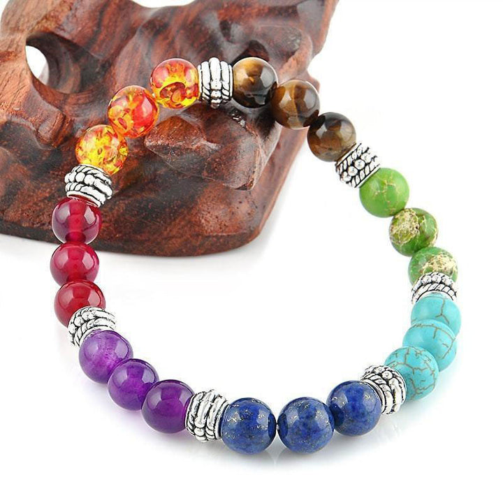 Pulsera de orgón con chakras de Olivenorma 