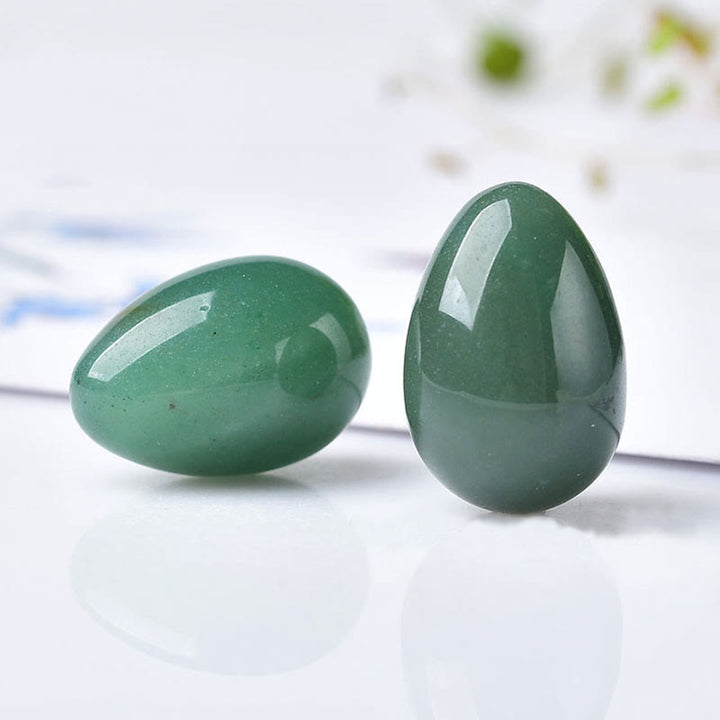 Huevos de cristal naturales energéticos de Olivenorma 