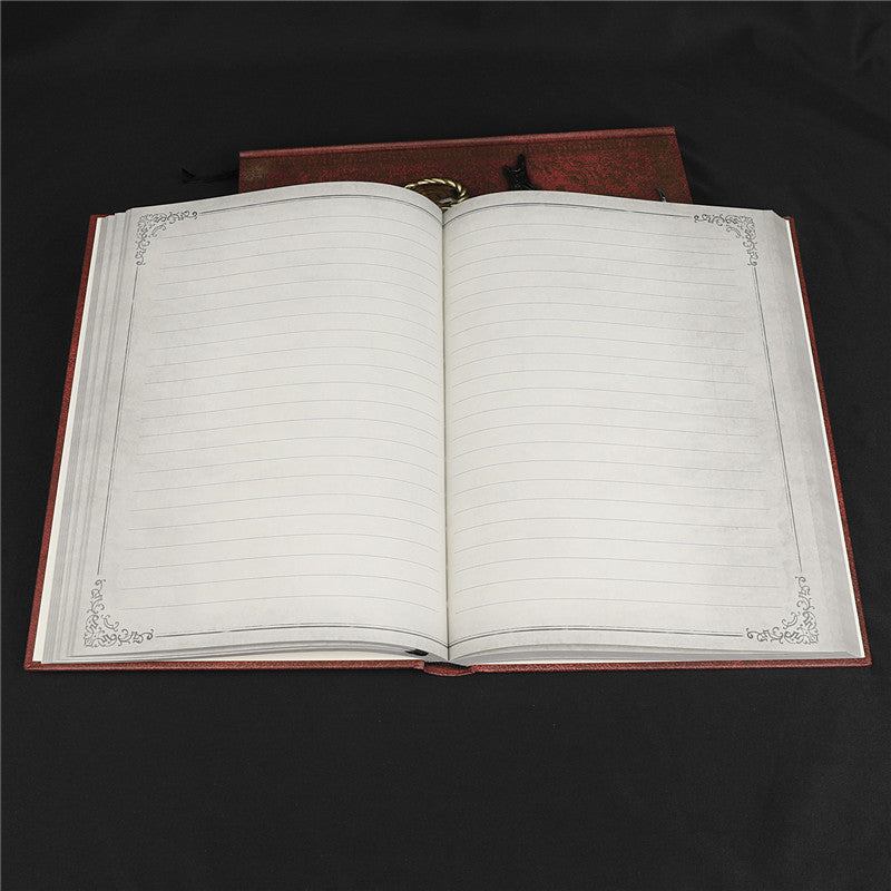 Libreta decorativa con dragón volador de piedra de cristal de Olivenorma
