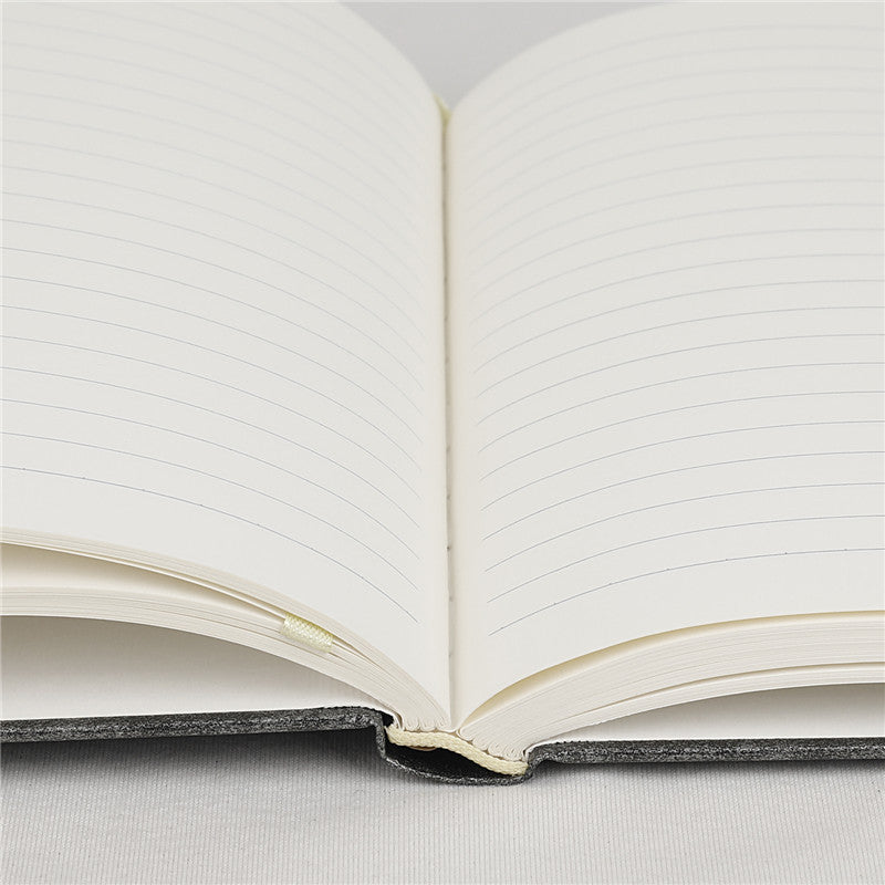 Libreta decorativa con estampado de caballito de mar turquesa y ágata roja de Olivenorma