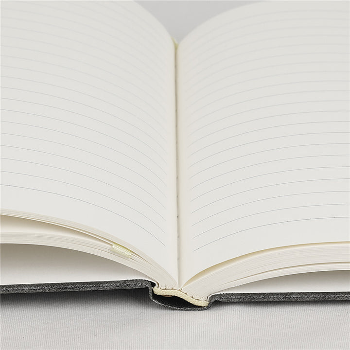 Libreta decorativa con estampado de caballito de mar turquesa y ágata roja de Olivenorma