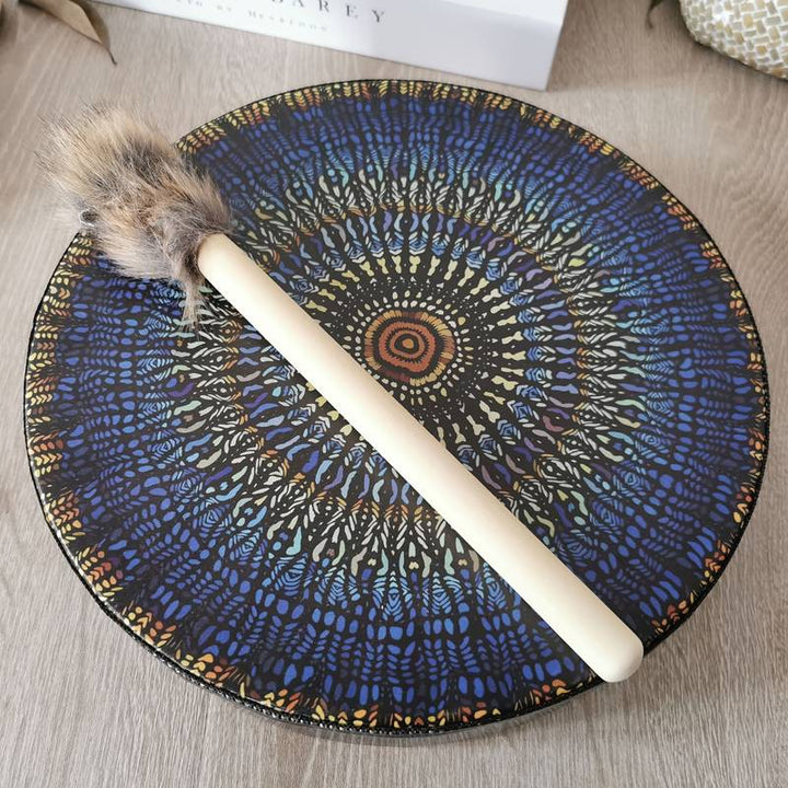 Percusión artesanal de Olivenorma con diseño único de mosaico