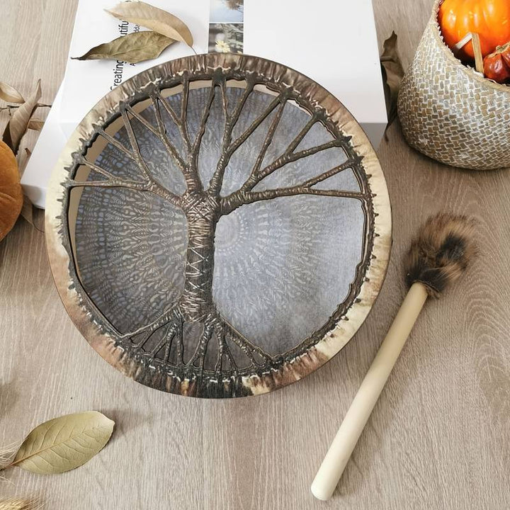 Percusión artesanal de Olivenorma con diseño único de mosaico