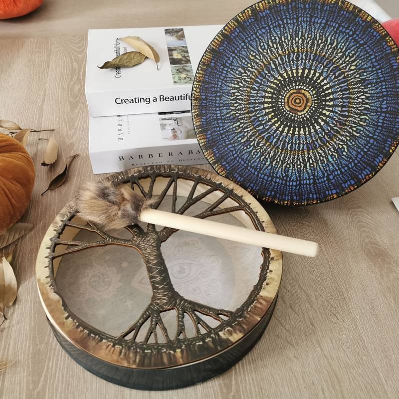 Percusión artesanal de Olivenorma con diseño único de mosaico