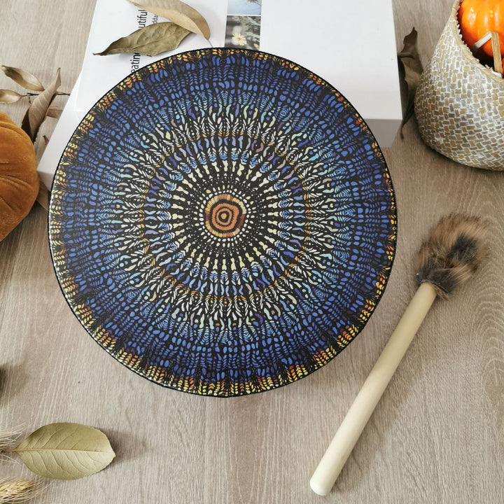 Percusión artesanal de Olivenorma con diseño único de mosaico