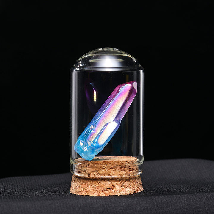 Adornos de muestra de mineral de cristal natural de Olivenorma 