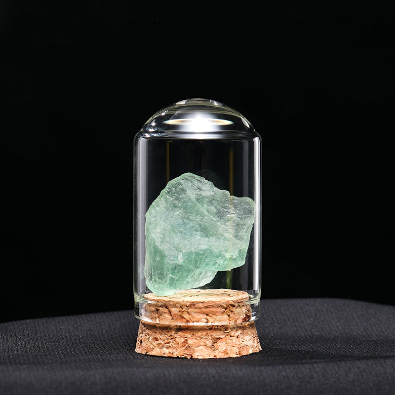 Adornos de muestra de mineral de cristal natural de Olivenorma 