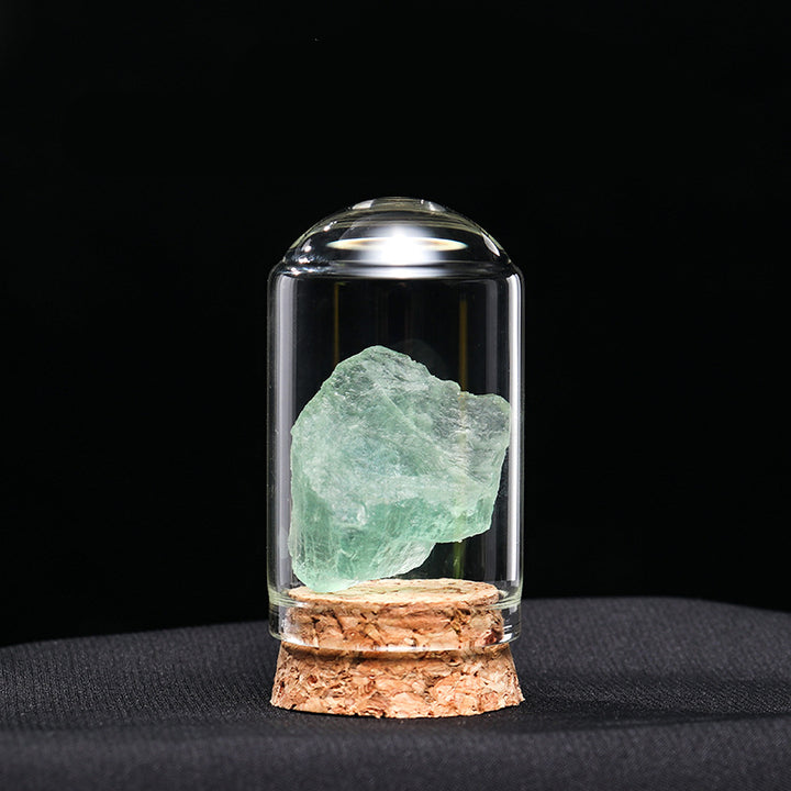 Adornos de muestra de mineral de cristal natural de Olivenorma 