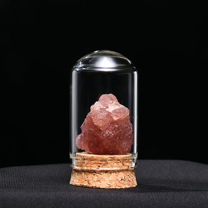 Adornos de muestra de mineral de cristal natural de Olivenorma 
