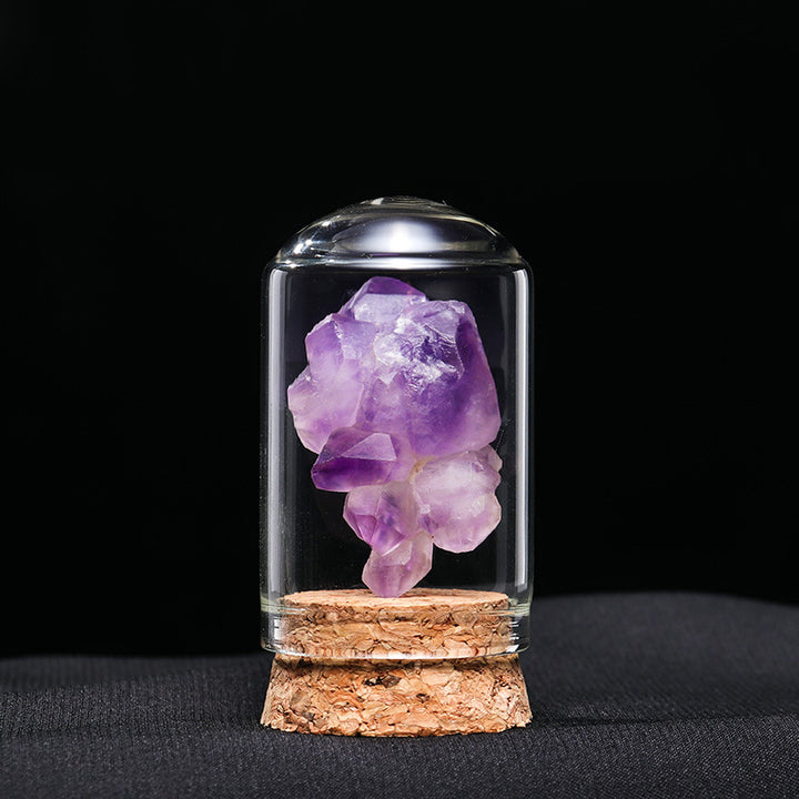 Adornos de muestra de mineral de cristal natural de Olivenorma 