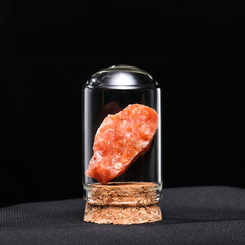Adornos de muestra de mineral de cristal natural de Olivenorma 