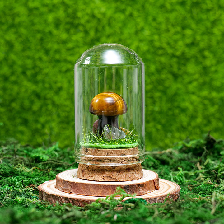 Adornos de muestra de mineral de cristal natural de Olivenorma 