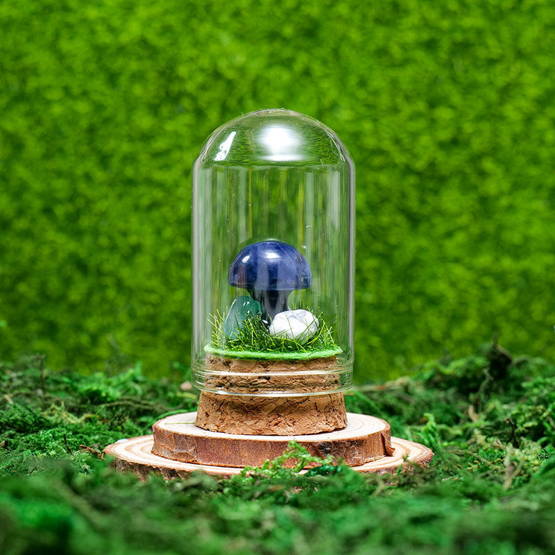 Adornos de muestra de mineral de cristal natural de Olivenorma 