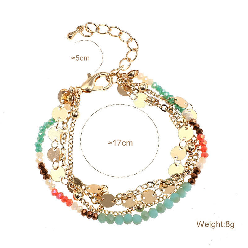 Conjunto de joyas de cuarzo limón y amazonita de Olivenorma
