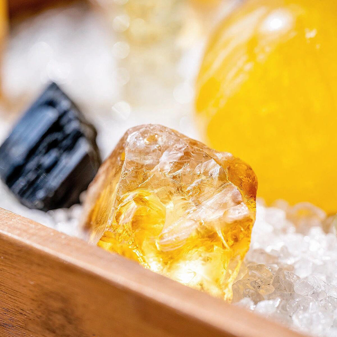 Conjunto de cristales de energía solar para chakras personalizado de Olivenorma