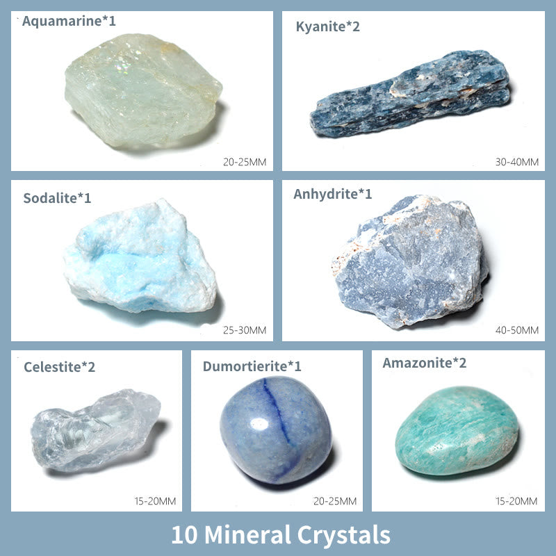 Generador de energía Olivenorma , arreglo de cristales para el chakra de la garganta