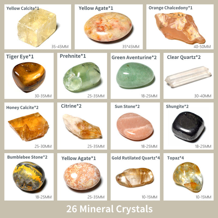 Generador de energía Olivenorma Matriz de cristales para el chakra del plexo solar