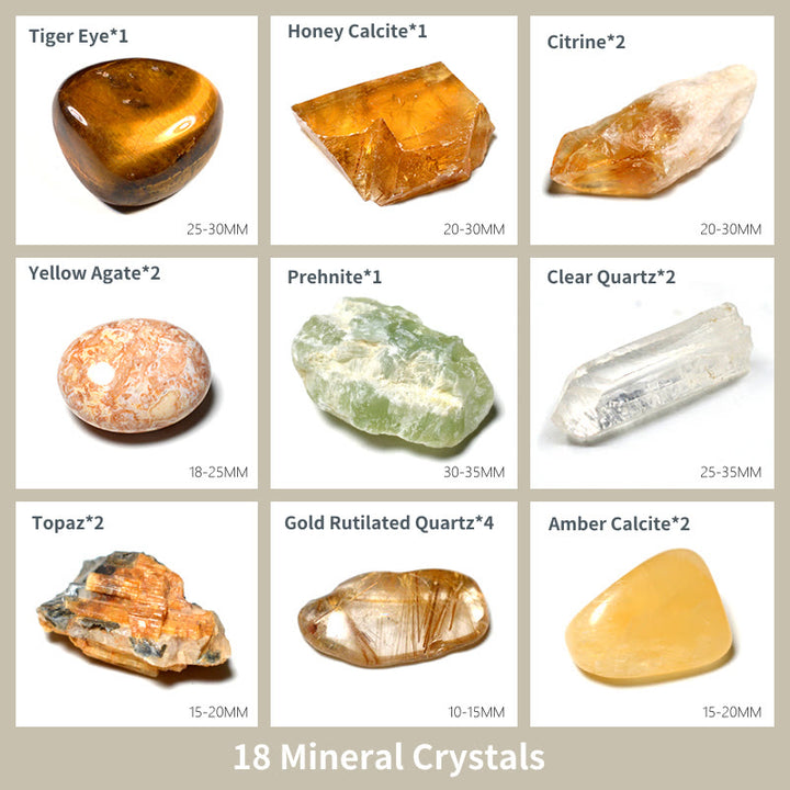 Generador de energía Olivenorma Matriz de cristales para el chakra del plexo solar