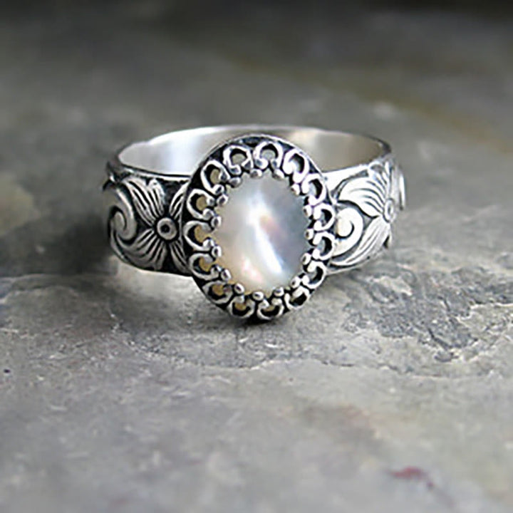 Anillo de madreperla Olivenorma - Cornejo blanco