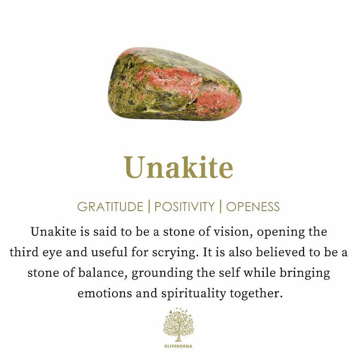 Adorno colgante con piedras preciosas curativas naturales de Reiki de Olivenorma 