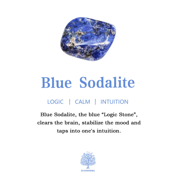 Colgante de piedra preciosa natural Olivenorma con forma de horquilla en forma de luna