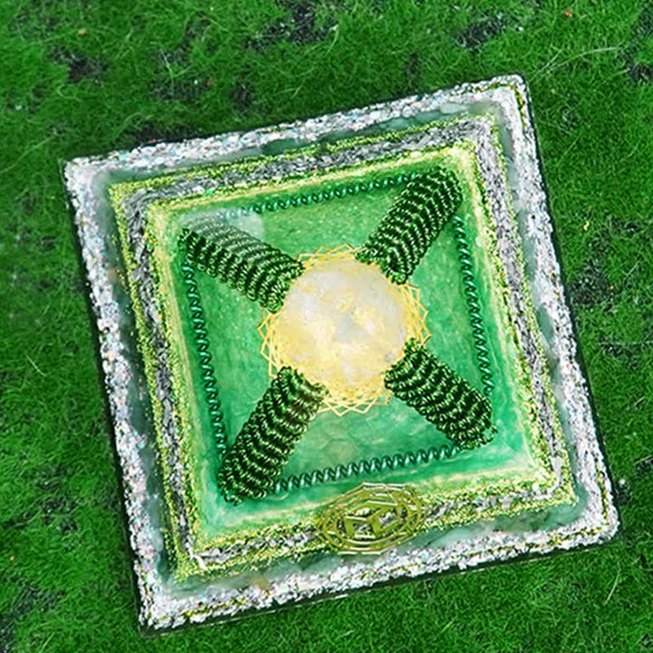 Pirámide de orgón natural multifuncional de piedra curativa Olivenorma