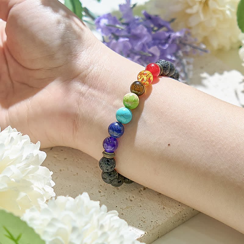 Pulsera de chakras Olivenorma
