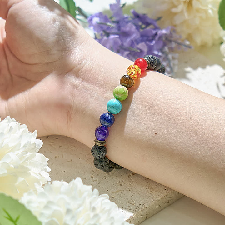 Pulsera de chakras Olivenorma