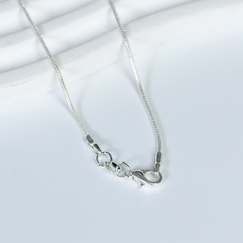 Collar con colgante de cristal natural envuelto "Generador de energía" de Olivenorma
