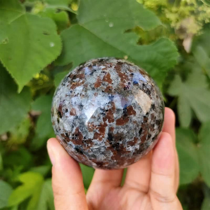 Juego de 5 esferas de cristal de yooperlita natural de Olivenorma