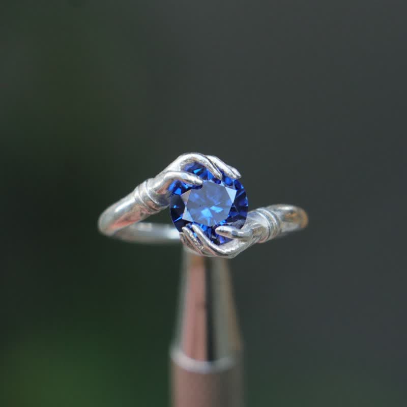 Olivenorma "El Secreto del Cosmos" - Anillo de piedras preciosas de cristal