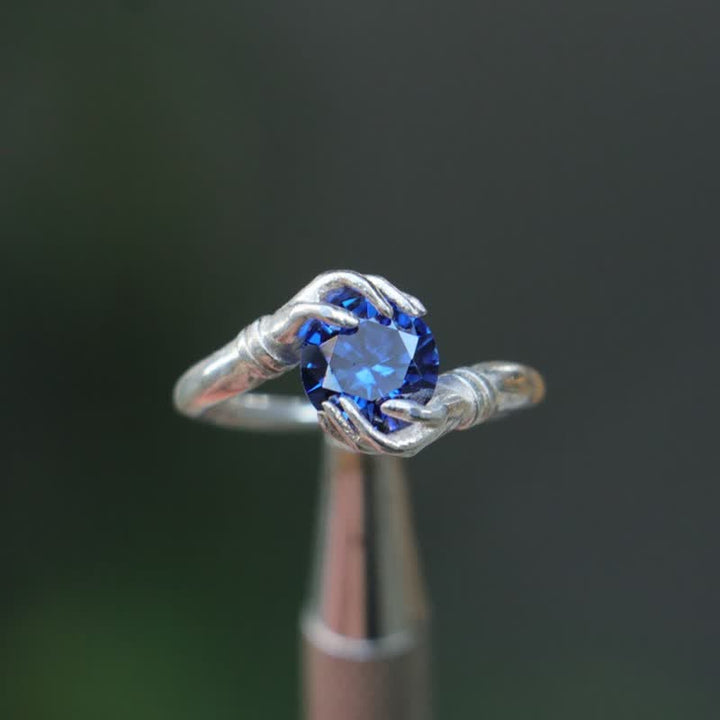 Olivenorma "El Secreto del Cosmos" - Anillo de piedras preciosas de cristal