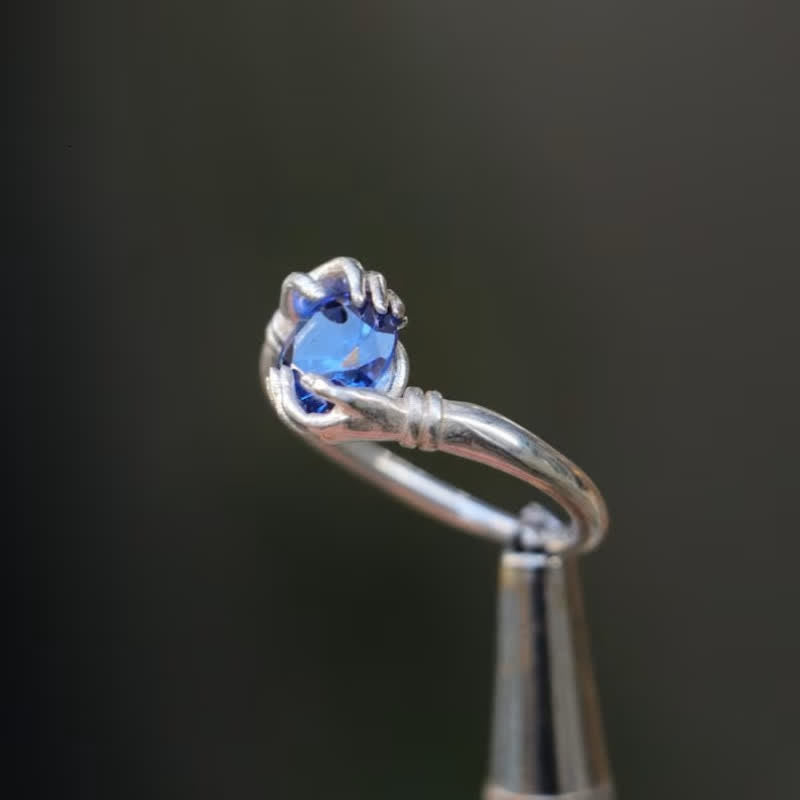 Olivenorma "El Secreto del Cosmos" - Anillo de piedras preciosas de cristal