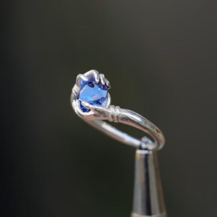 Olivenorma "El Secreto del Cosmos" - Anillo de piedras preciosas de cristal