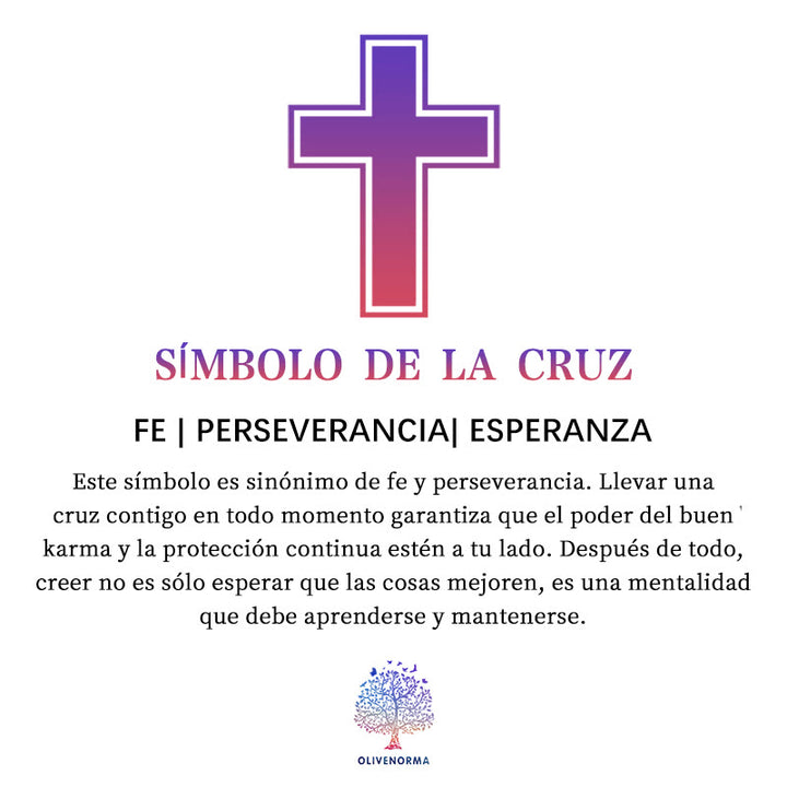 Collar rosario con cruz gótica de ónix negro o perla de Olivenorma