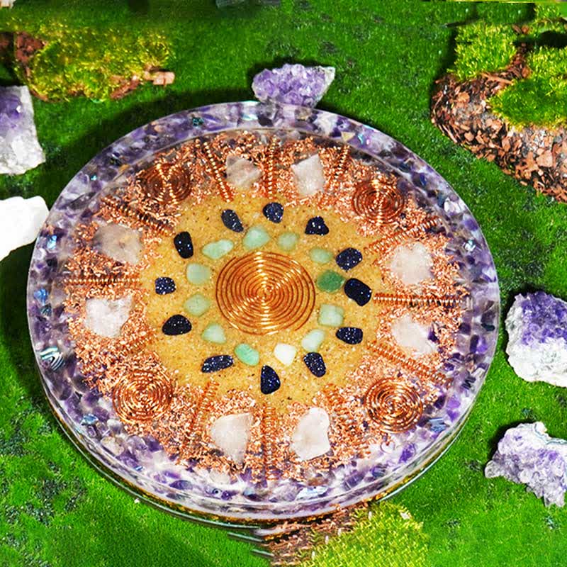 Decoración de resina de piedra natural con protección de campo magnético de Olivenorma