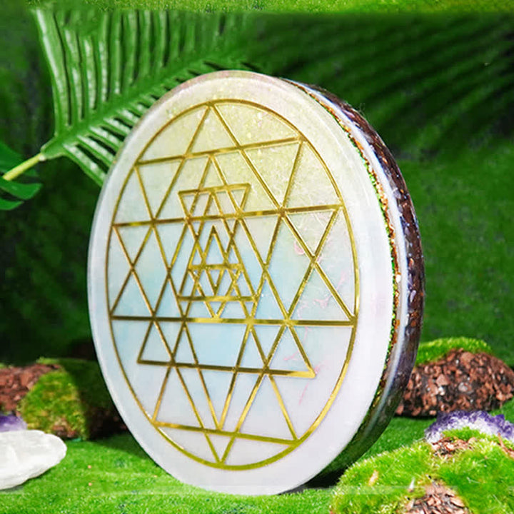 Decoración de resina de piedra natural con protección de campo magnético de Olivenorma