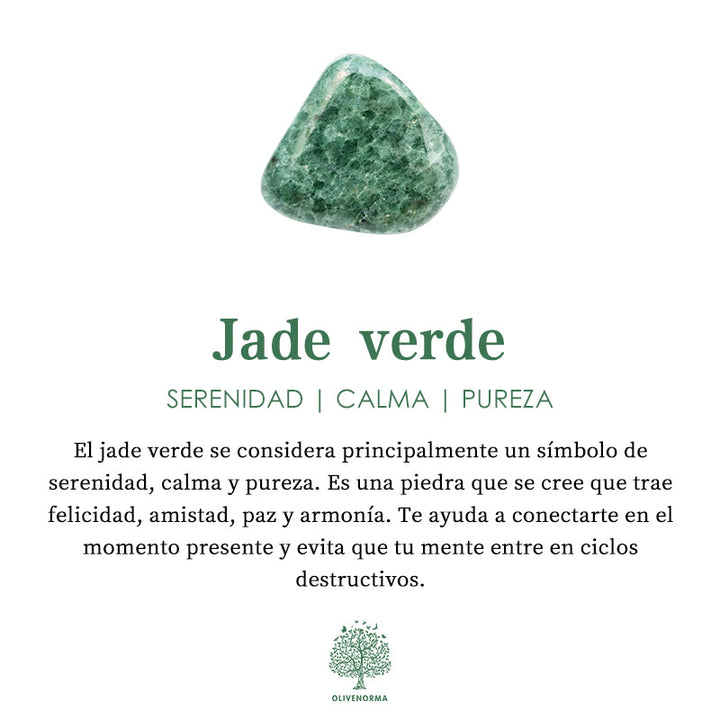 Pirámide de orgón de mazonita de Olivenorma con jade verde