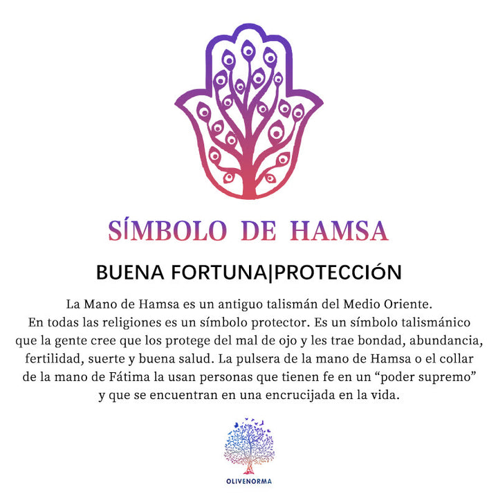 Pirámide de orgón de hamsa de obsidiana y cristal transparente de Olivenorma 