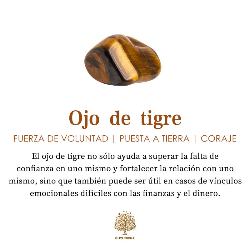 Pirámide de orgón de Buda con peridoto turquesa y ojo de tigre de Olivenorma