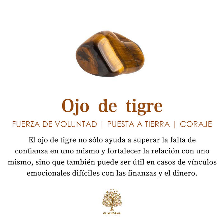 Pirámide de orgón de Buda con peridoto turquesa y ojo de tigre de Olivenorma