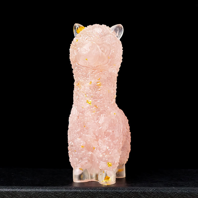 Decoración con piedras preciosas de alpaca y epoxi de cristal de Olivenorma